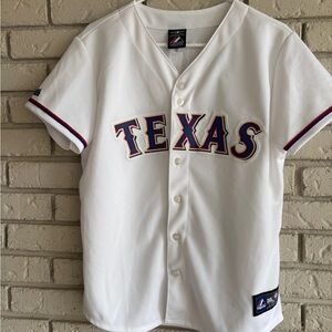 Majestic Darvish Texas Rangers Home White Jersey Women’s XL
